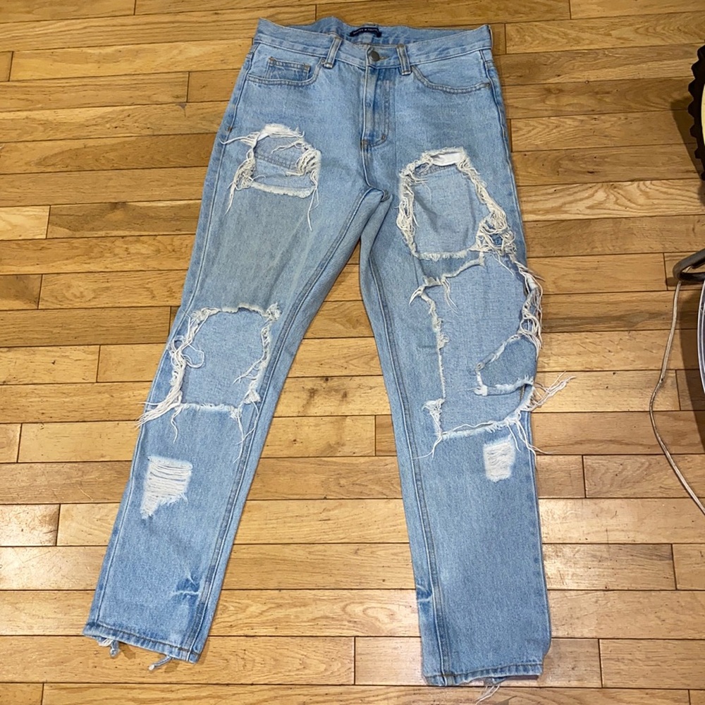 Brandy Melville distressed jeans denim pants botto